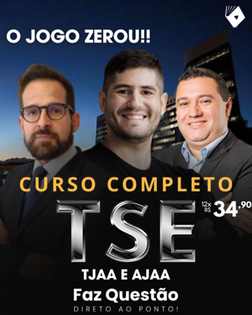 TSE UNIFICADO - ANALISTA e TÉCNICO - ÁREA ADMINISTRATIVA